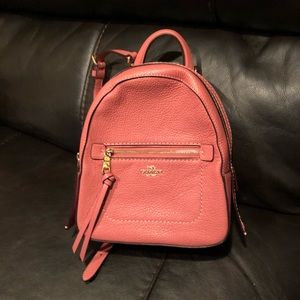 Coach Pebble Leather Andi Backpack
